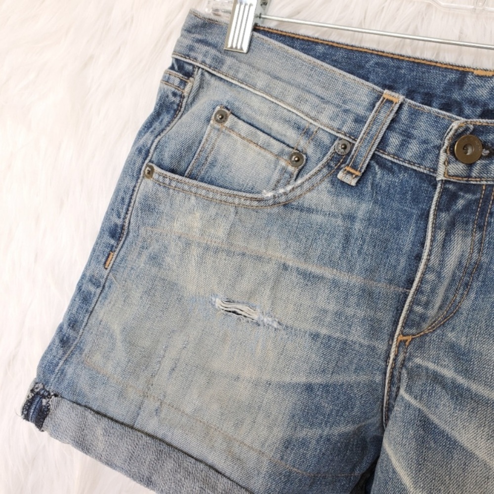 Rag & Bone Boyfriend Shorts - Picture 4 of 10